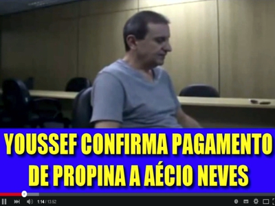 AÉCIO NEVES entra na LAVA JATO, por suposto recebimento de propina de FURNAS - JN vai ou não falar que o tucano foi citado pelo doleiro? Propina a Aecio Neves